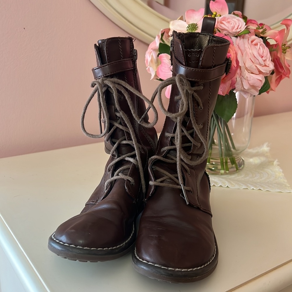 EUC Vintage GAP Prairie Boots Girls Size 13
